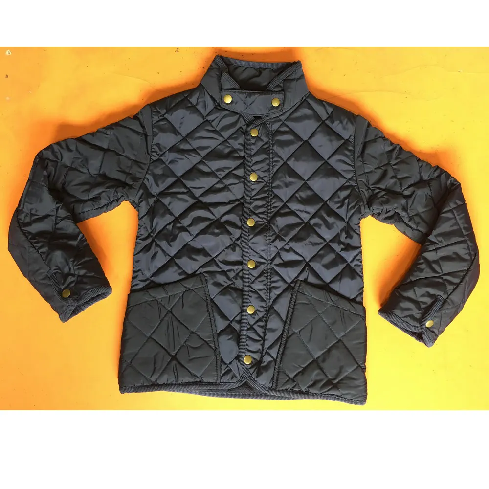 heavy padded memory cloth black jacket sports wear customized whole sale price winter jackets available