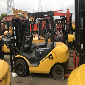 Japonya kullanılan dizel forklift 3 ton, ikinci el araç komatsu dizel forklift fd30 ucuz fiyat