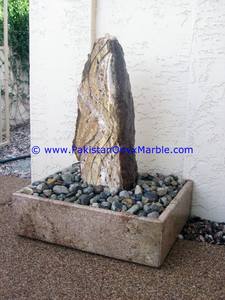 Fontaines en marbre d'extérieur de style simple, sculptées à la main, hôtels, maison, jardin, mur, fontaine d'eau en marbre, nouveaux designs - Product Image 6