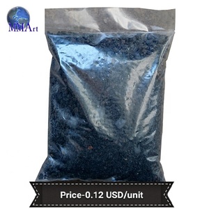 Puces de marbre blanc noir vendues par centre commercial Emballage de pochette de petite taille résistant à l'eau pour une utilisation en extérieur Pierre concassée naturelle Design moderne - Product Image 2