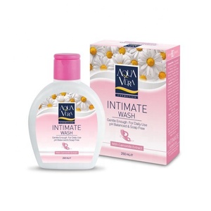 AquaVera Gel Íntimo Antibacterial de 250 ml, Producto de Higiene Femenina, Certificado ISO 9001/GMP - Product Image 1