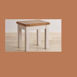 Table en bois d'acacia naturel, décoration d'hôtel et de la maison, petite table de petit déjeuner avec meubles de table en bois poli - Product Image 2