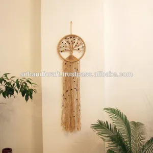 Creaciones Hechas a Mano, Macramé Árbol de la Vida, Tapiz de Pared de Macramé, Tapiz de Pared Tejido Grande - Product Image 1
