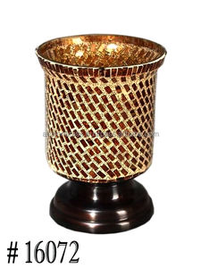 เชิงเทียนแฮนด์เมดฐานเชิงเทียนโลหะโมเสคแบบแข็งสำหรับงานเทศกาล - Product Image 3