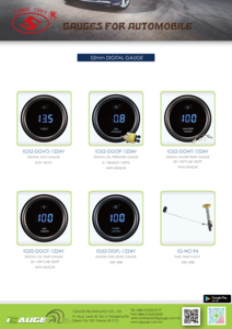 Jauge de niveau de réservoir de carburant, outil mécanique universel de niveau 240-33 Ohms - Product Image 6