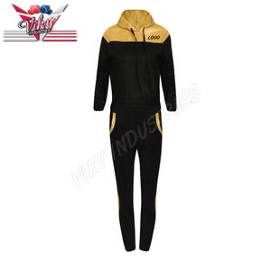 Chándal de dos piezas trajes de las mujeres 2 Pcs Patchwork chándal sudadera Pantalones deportivos trajes para las mujeres salón desgaste conjuntos - Product Image 3