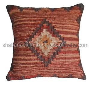 ปลอกหมอนอิงโบฮีเมียนปักลายหลากสี,ปลอกผ้าฝ้ายมือ24X24สั่งได้ตามต้องการ - Product Image 6