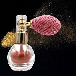 Aceite brillante para cuerpo, resaltador, polvo bronceador suelto, sin logotipo, botella, resaltador de maquillaje, espray, muestra gratis, venta al por mayor - Product Image 2