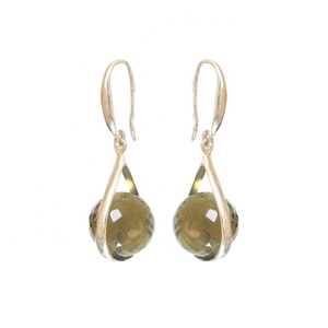 925 Sterling <b>Silver</b> Fine <b>Stud</b> <b>Earrings</b> with Crystals for Weddings Gifts Parties - Product Image 1