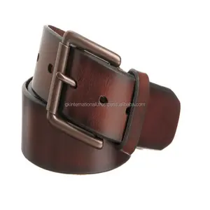 Cinturones informales de alta calidad para hombre, cinturones de piel auténtica pura, diseño personalizado, para negocios, 2022