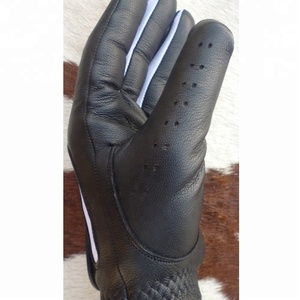 Guantes de golf negros para hombre de piel de oveja de primera calidad, color personalizado, nuevo estilo, precio al por mayor, EE. UU. - Product Image 3