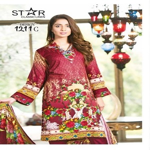 Vestidos de Pakistán cosidos/Salwar kameez pakistaní cosido - Product Image 5