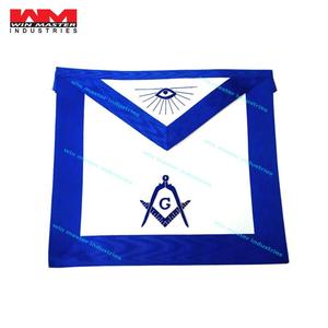 TABLIER MASTER MASON SILVER BULLION MIDNIGHT BLUE VELOURS - Product Image 2