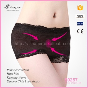 กางเกงในผู้หญิงสวย S-SHAPER มีสายรัดกระชับก้นดีไซน์เซ็กซี่กางเกงชั้นในระบายอากาศได้ดีมีขนาดพลัสไซส์ - Product Image 2