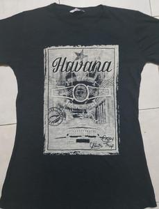 T-shirt imprimé havane pour femme, tenue décontractée, Slim Fit, en Stock, expédition à domicile, nouvelle collection été - Product Image 3