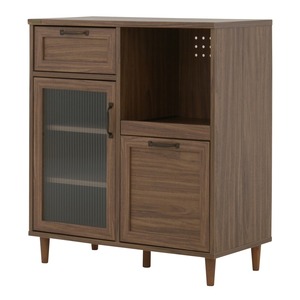 Meubles de cuisine haut de gamme confortables de style japonais antique, armoire KD moderne de haute qualité en bois brun Powry Sato Sangyo Bistro, en vente - Product Image 1