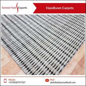 ลดกระหน่ำพรมคอตตอนปักด้วยมือลายแอบสแตรกเป็นมิตรกับสิ่งแวดล้อมพรมซักได้ทำด้วยมือดีไซน์เนอร์มีเอกลักษณ์ - Product Image 3