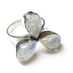 Bague en pierre naturelle Semi précieuse, bijoux en argent 925, vente en gros - Product Image 6