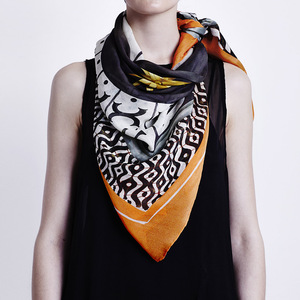 Ladies Silk <b>Scarf</b> Made in Vietnam / Fashionable <b>Scarf</b> for Women - Product Image 1