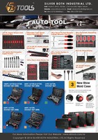 Juego de Llaves de Tubo Universales SBTools AS01163 OEM con Certificación GS/TUV, 108 Piezas, 1/2" 1/4", en Estuche, para Reparación de Automóviles, Taiwán