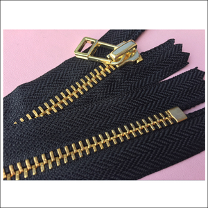 Cremallera de extremo abierto con cierre automático de metal/Nailon/plástico duradero de marca OZL al por mayor, longitud de 100mm, colores a juego para bolsos - Product Image 5