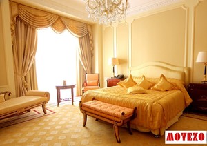 Muebles de Dormitorio Modernos para Hoteles Comerciales, Diseño de Paneles de Madera para Hoteles de 3 a 5 Estrellas - Product Image 5