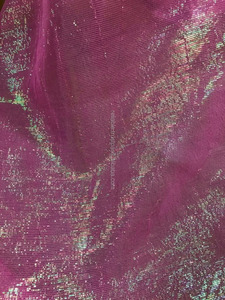 Bufanda de gasa multilurex iridiscente elegante, ropa informal para interiores y exteriores, chal cuadrado tradicional estampado Popular - Product Image 4