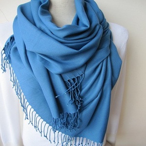 Viscose <b>Pashmina</b> BEST Shawl Wholesale Customize Print Plain Solid Color Design Scarf for Women - Product Image 2