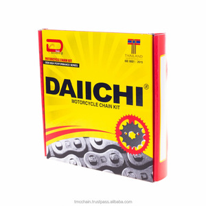 Piezas y Accesorios para Motocicletas, Kit de Cadena para Motocicleta 100% Original, Sistema de Transmisión para Motocicleta, Fabricado en Acero en Tailandia - Product Image 3