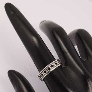 Bande unie sans pierre fille et femmes bague de mode toutes les tailles 925 argent Sterling massif classique faishonable bijoux fins de bonne qualité - Product Image 3