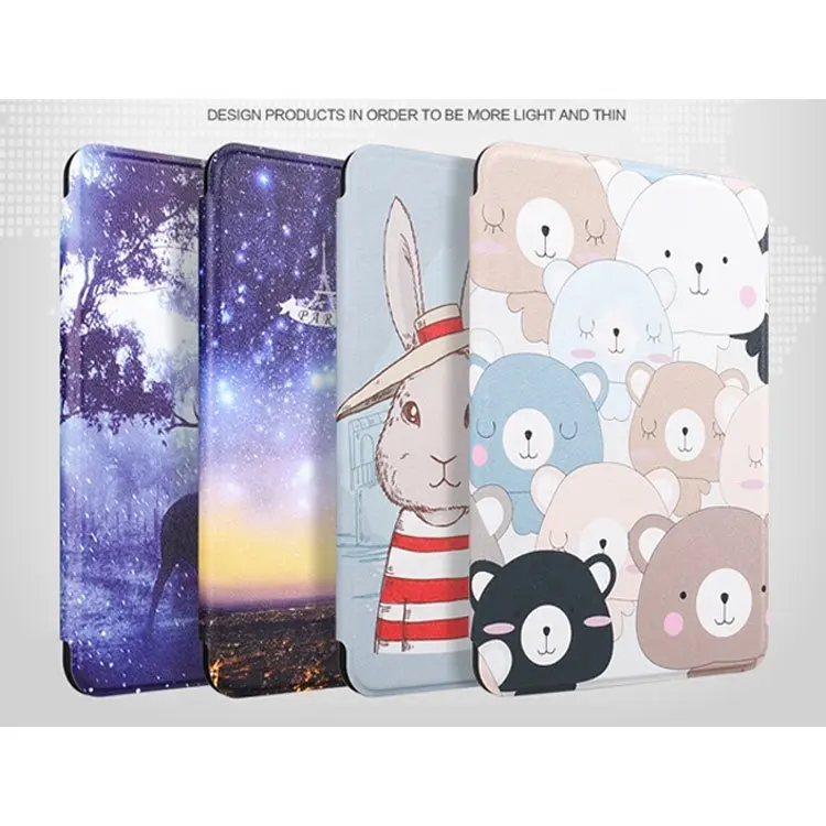 Free sample custom cute case for kindle paperwhite cover for amazon kindle fire hd 7