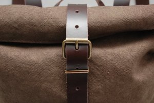 Mochila de lona encerada, color shaky, LHB 0040 - Product Image 6