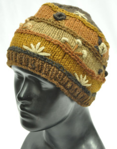 Gorro de lana con estilo multicolor sin borlas HHWTH 006 I - Product Image 5