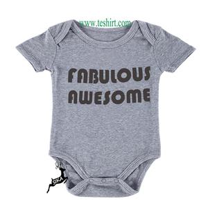OEM personalizado impreso verano bebé mameluco al por mayor de algodón liso Onesie India's Online ropa de bebé personalizada con tela de Bambú - Product Image 4
