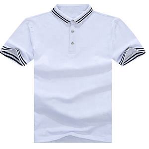 Nuevo estilo de talla grande para hombres para Polos, Camisetas de manga corta de tela de punto transpirable informal, dos tonos comprimidos para - Product Image 3