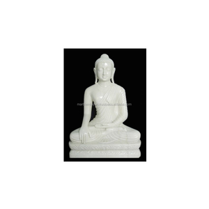 Statue de bouddha en pierres naturelles - Product Image 1