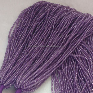 พลอยอเมทิสต์ทรงกลมธรรมชาติแบบหลวมสำหรับทำเครื่องประดับ - Product Image 2