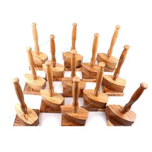 Gaines en bois d'acacia disney, gcouleur blanche, avec bloc de son - Product Image 4