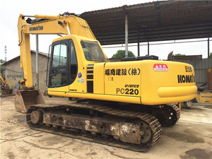 Pc200-6 Pc220-6 utilisée d'excavatrice de chenille de KOMATSU à vendre 22 tonnes d'excavatrice de KOMATSU PC220 - Product Image 2