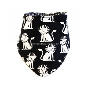 Organic 100% Super Soft Cotton Reversible Bandana Drool Bibs - Product Image 1