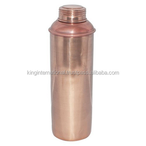 King Ayurveda-botellas de agua de cobre, elaboradas a mano, estilo elegante, tamaño personalizado - Product Image 5