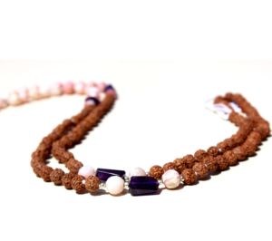 Mala de Yoga de Ópalo Rosa de Alta Calidad, 108 Cuentas Facetadas a Mano, Piedras Curativas de Cristal de 6mm, Certificadas por Terceros - Product Image 4