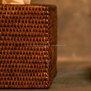 กล่องใส่กระดาษทิชชูหวายธรรมชาติ100% - Product Image 6