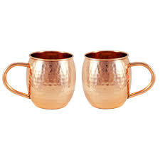 La mejor taza de mula de cobre de estilo de vida Ayurveda, diseño martillado de 500ml, Infusor de capa de cobre ecológico, la empresa de fabricación más grande - Product Image 2