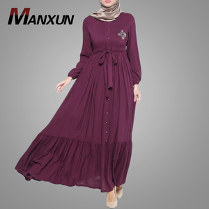 button up abaya