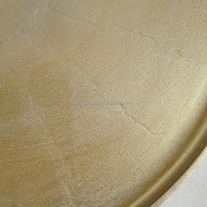 Table basse ronde noire Meubles de salon en métal pour usage domestique Table basse ronde noire - Product Image 6