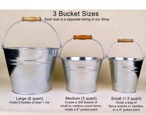 Seau à glace contemporain galvanisé écologique de 5 pintes avec ouvre-bouteille intégré pour les fêtes et les boissons - Product Image 3