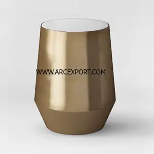 Tabouret en métal couleur or Design unique Design moderne et élégant Meubles de luxe raffinés Vente en gros Tabouret standard antique à vendre - Product Image 1