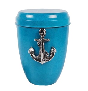 Urne funéraire européenne en fer pour adulte, en laiton, religieuse, grande, bon marché, en métal, pour cendres - Product Image 2