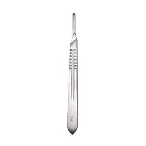 Poignée de scalpel No.4 Porte-lame Poignée BP Acier inoxydable CE Entièrement autoclavable Mahersi - Product Image 2